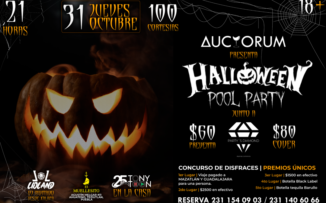 HALLOWEEN Pool Party